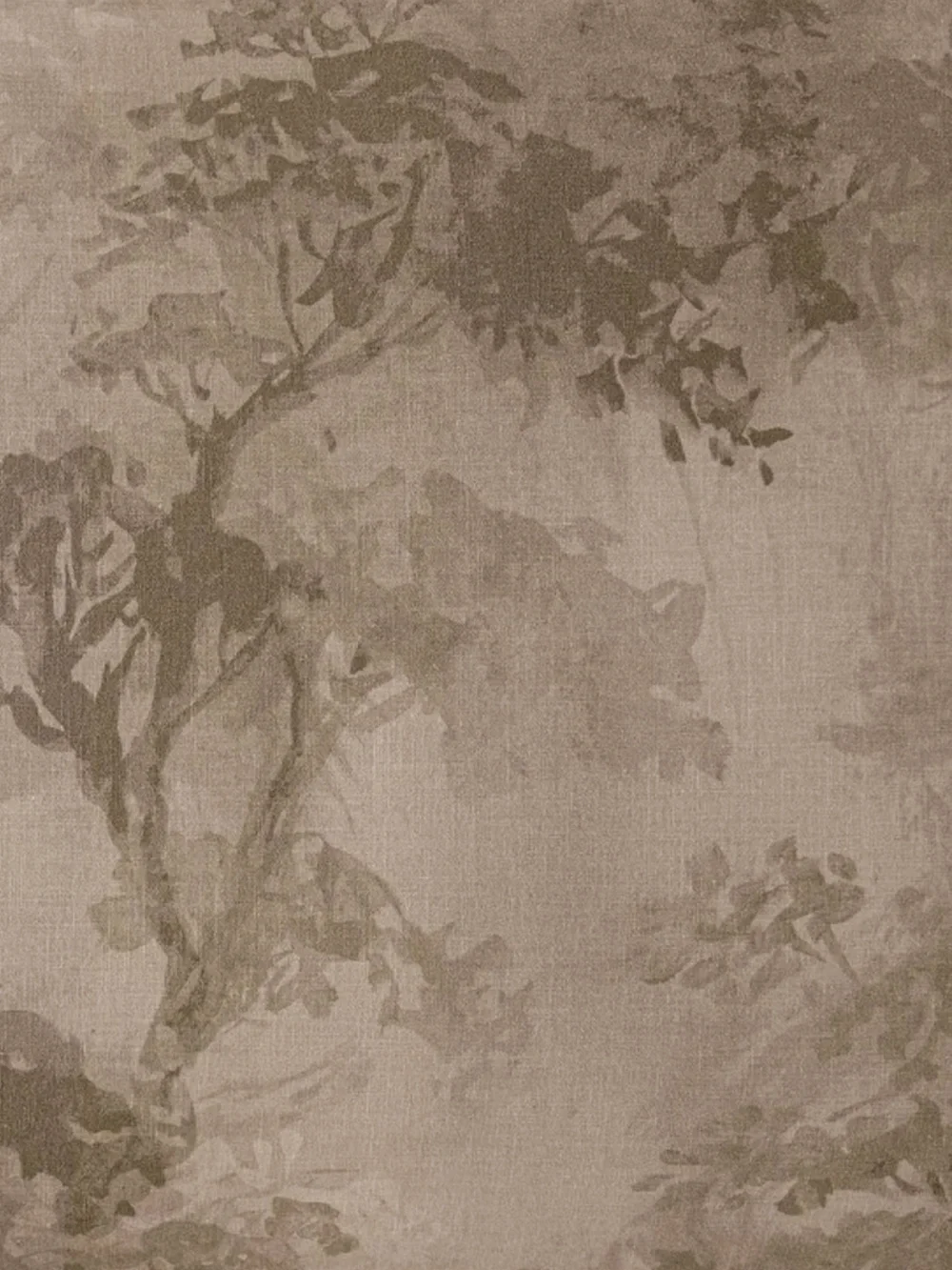 JEREMIAH BRENT NWT 3pc King 'Walk in the Woods' Cotton Duvet Set Brown -king
